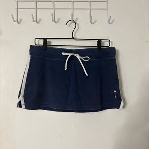 Abercrombie & Fitch Vintage Gym Issue Mini Skort Y2K 100% Cotton